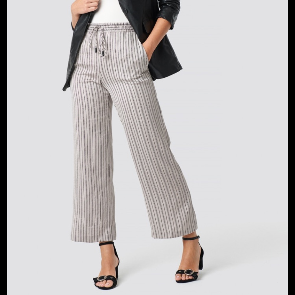 Mango striped trousers